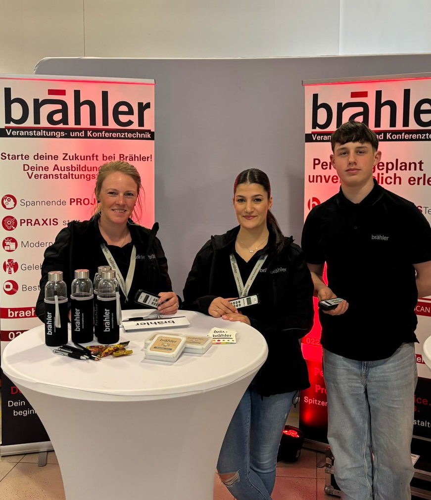 Brähler ICS auf dem Markt der Berufe 2025 – Einblick in die Welt der Veranstaltungstechnik