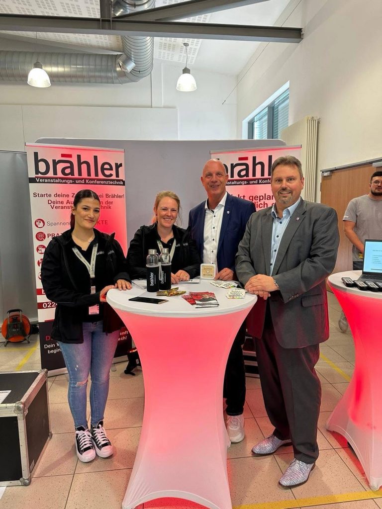Brähler ICS auf dem Markt der Berufe 2025 – Einblick in die Welt der Veranstaltungstechnik