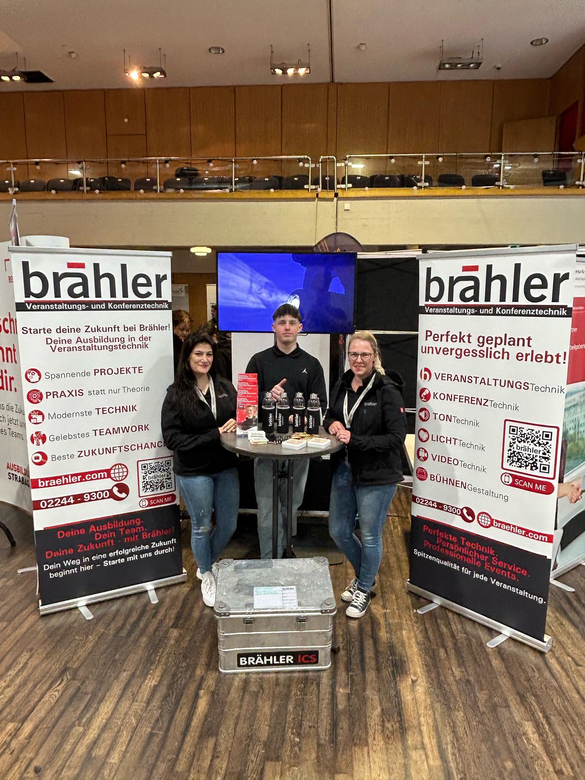 Eine Investition in die Zukunft - Brähler auf der Ausbildungsmesse Berufsstart 2025