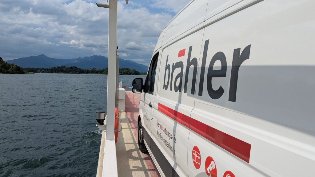 Schloss Herrenchiemsee, Brähler Konferenztechnik, Politische Konferenztechnik, Edi Rama, Lastenfähre