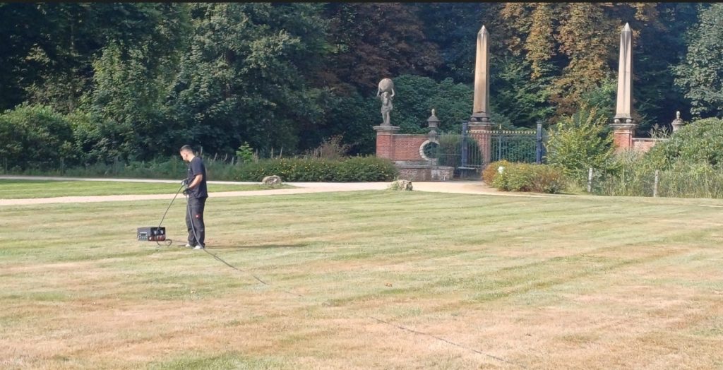 Veranstaltungstechnik, Eingangspforte, Brähler, Schloss Lembeck, FineArts Kunstmarkt, Strom