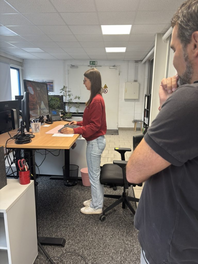 Ergonomietag, Bewegung, Brähler, Konferenztechnik, Bürostuhl, Schreibtisch, PC, Büro